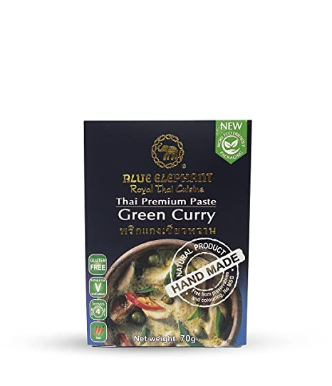 Blue Elephant Thai Green Curry Paste 70G