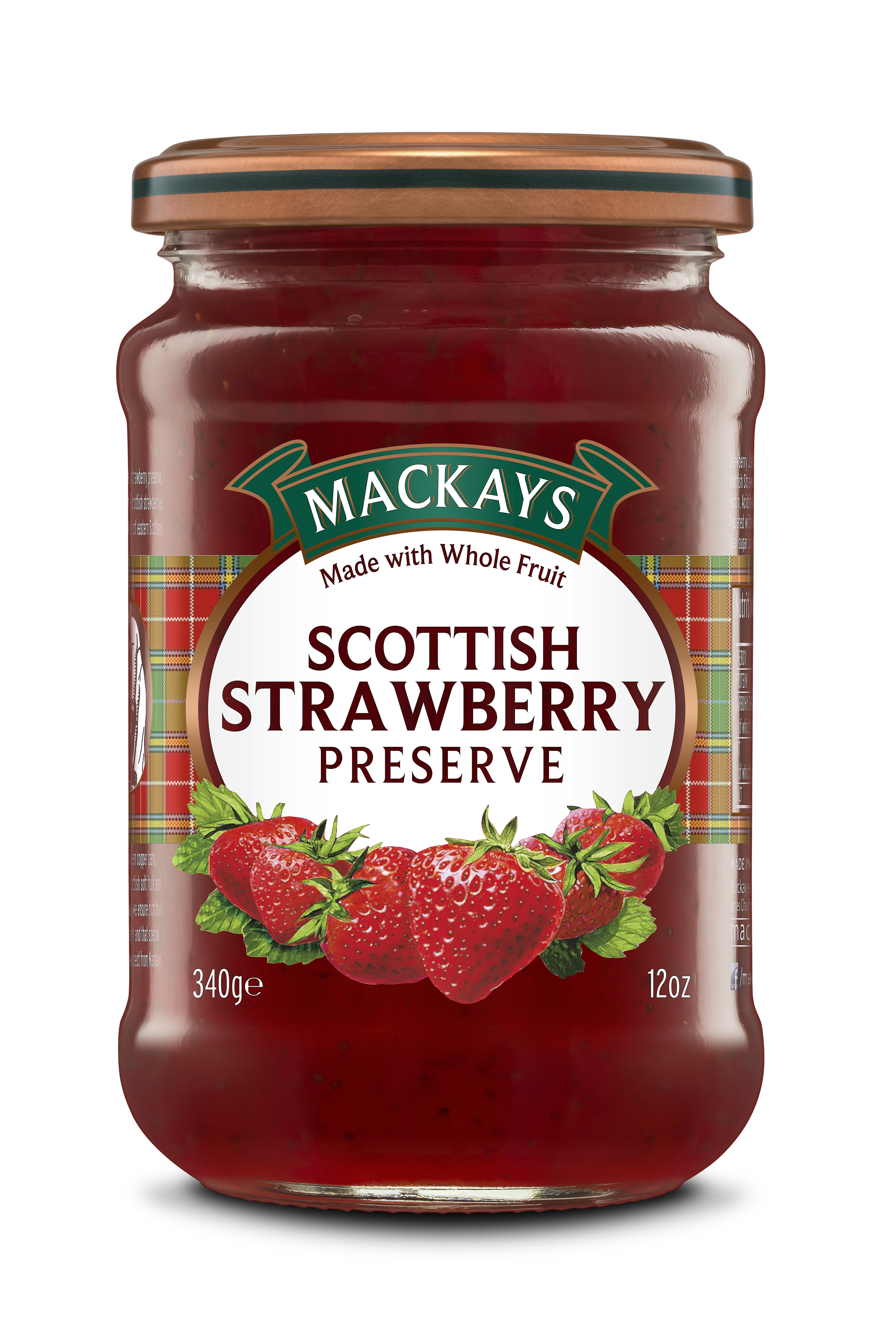 Mackays Scottish Strawberry Preserve 340G