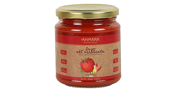 Anmara Arrabiata Pasta & Pizza Sauce 280G