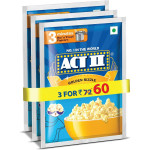 Act 2 Instant Pop Corn Golden Sizzle 60 Pack Of 3