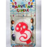Number Candle - 3